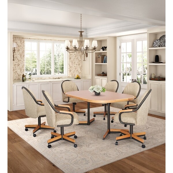 Best quality furniture cappuccino dining set best sale
